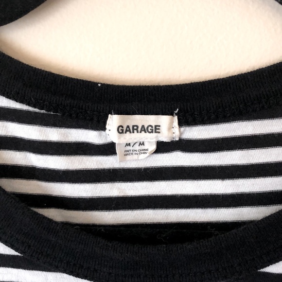Garage | US M Stripped Crop Top - Picture 3 of 5